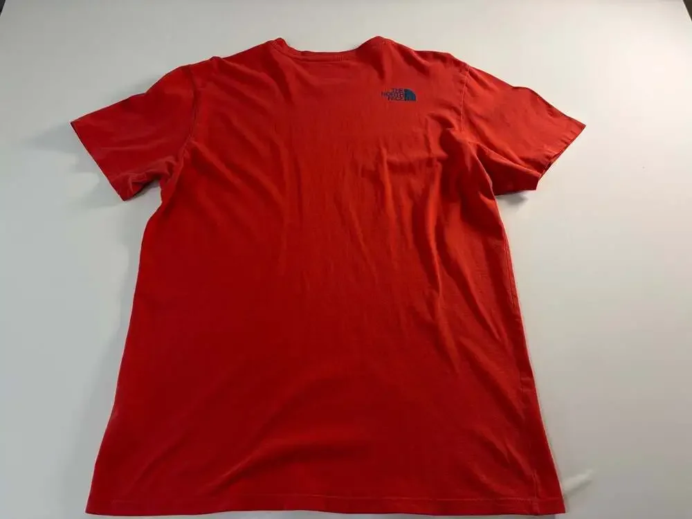 The North Face Men's Red Graphic Short Sleeve T-Shirt